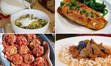 قواعد الطبخ مع نظام غذائي البروتين