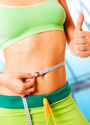 قياس الخصر أثناء فقدان الوزن لمدة شهر